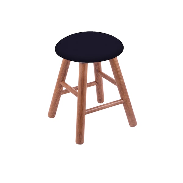 Oak Vanity Stool, Medium Finish, Canter Pine Seat